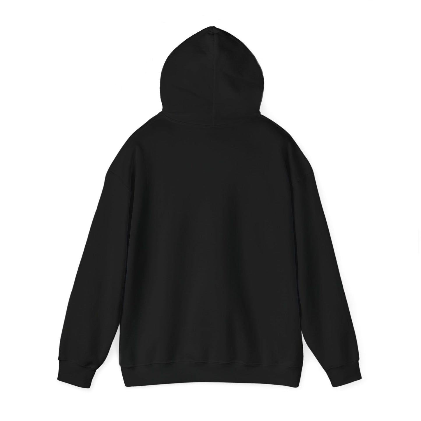 Less BlaBla Records Palmtrees Black White - Unisex Heavy Blend™ Hooded Sweatshirt - EU