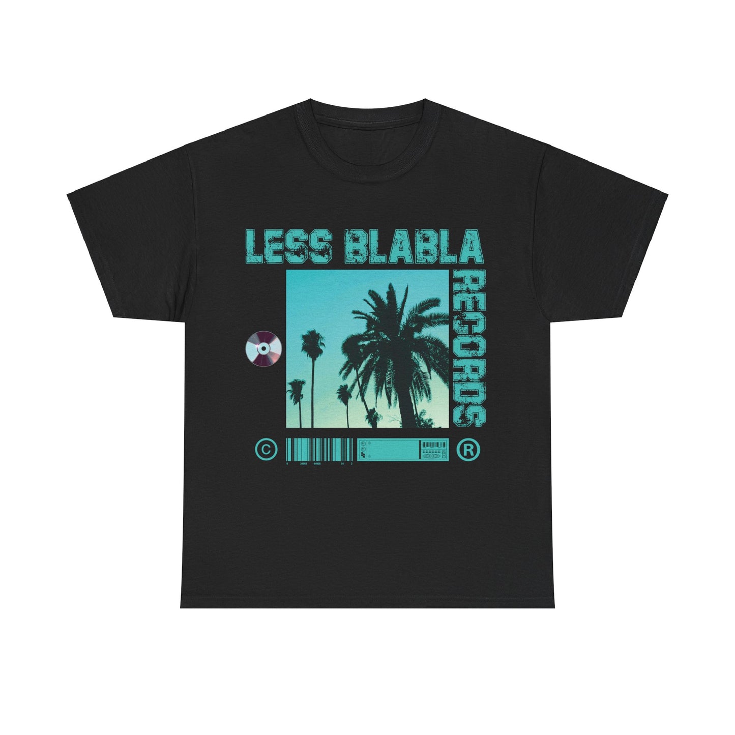 Less BlaBla Records - Unisex Heavy Cotton Tee